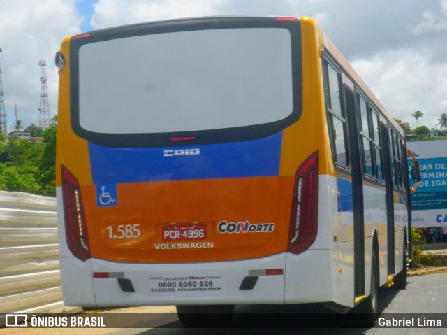 Itamaracá Transportes 1.585 na cidade de Igarassu, Pernambuco, Brasil, por Gabriel Lima. ID da foto: 6597926.