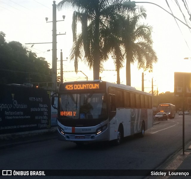 UniRio Transportes RJ228.040 na cidade de Queimados, Rio de Janeiro, Brasil, por Sidcley Lourenço. Número da foto: #6596003.