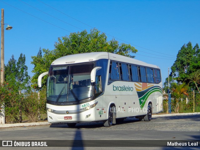 Expresso Brasileiro 6835 na cidade de Teixeira de Freitas, Bahia, Brasil, por Matheus Leal. ID da foto: 6596253.