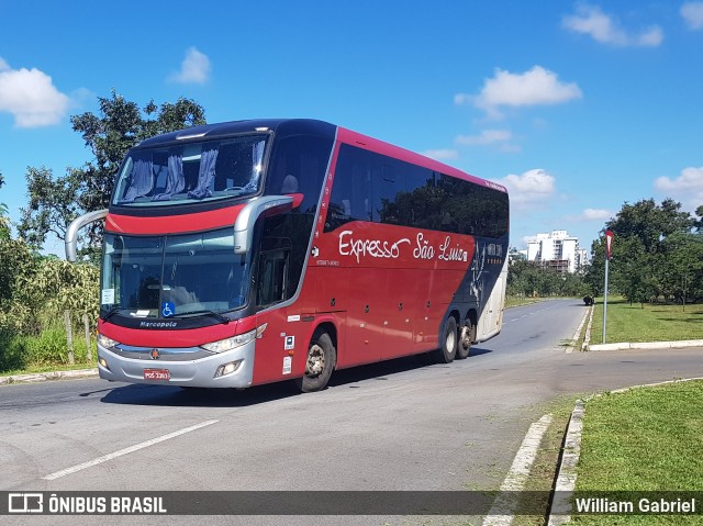 Expresso São Luiz 7960 na cidade de Brasília, Distrito Federal, Brasil, por William Gabriel. Número da foto: #6597388.