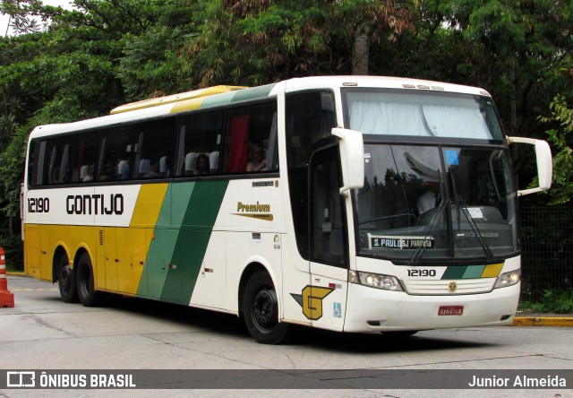 Empresa Gontijo de Transportes 12190 na cidade de São Paulo, São Paulo, Brasil, por Junior Almeida. ID da foto: 6597548.