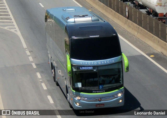 Viação Garcia 8414 na cidade de Aparecida, São Paulo, Brasil, por Leonardo Daniel. Número da foto: #6597074.