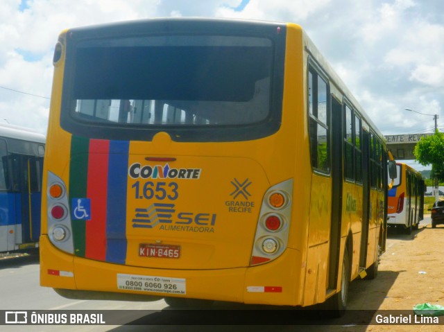 Itamaracá Transportes 1.653 na cidade de Igarassu, Pernambuco, Brasil, por Gabriel Lima. ID da foto: 6596433.