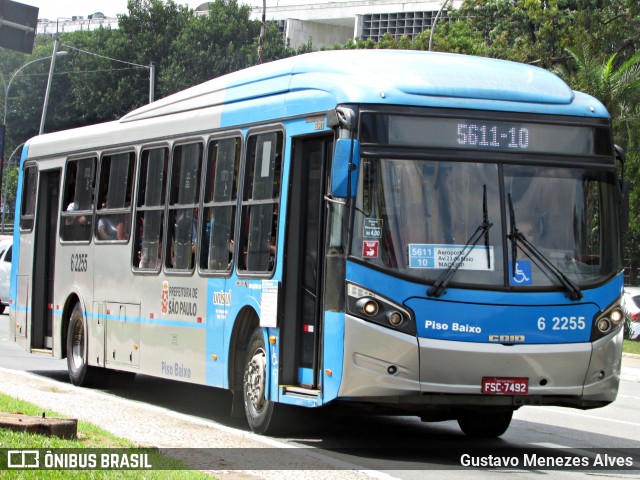 TUPI - Transportes Urbanos Piratininga 6 2255 na cidade de São Paulo, São Paulo, Brasil, por Gustavo Menezes Alves. Número da foto: #6596688.