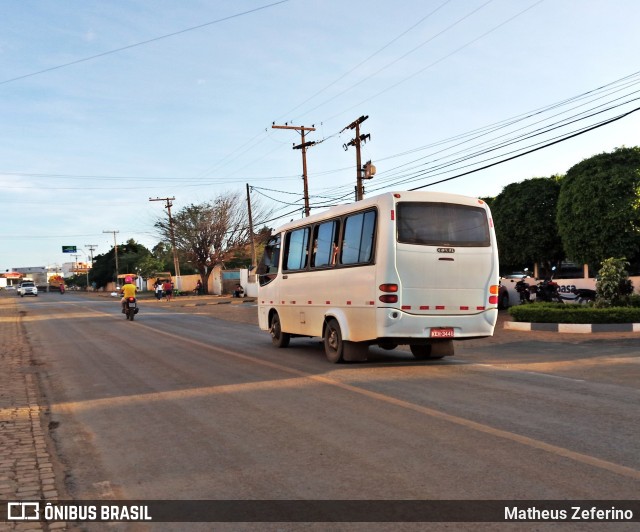 Ônibus Particulares 3446 na cidade de Irecê, Bahia, Brasil, por Matheus Zeferino. ID da foto: 6598030.