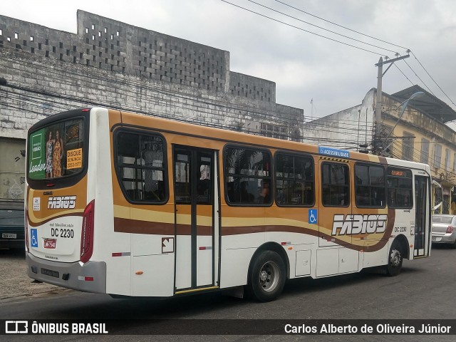 Transportes Fabio's DC 2.230 na cidade de Duque de Caxias, Rio de Janeiro, Brasil, por Carlos Alberto de Oliveira Júnior. ID da foto: 6597183.