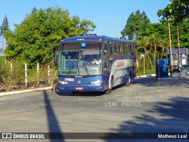 Viação Águia Branca 17950 na cidade de Teixeira de Freitas, Bahia, Brasil, por Matheus Leal. Número da foto: #6596209.