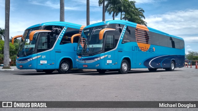 Litorânea Transportes Coletivos 5985 na cidade de Aparecida, São Paulo, Brasil, por Michael Douglas. Número da foto: #6598043.