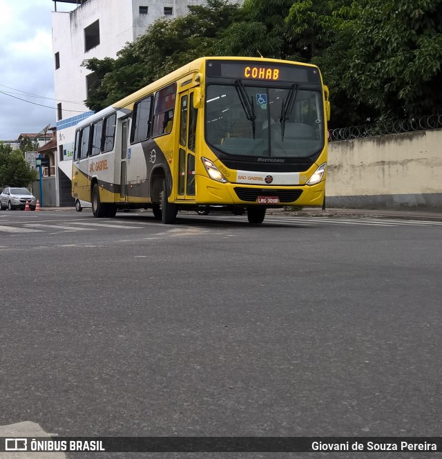 Viação São Gabriel 2130 na cidade de São Mateus, Espírito Santo, Brasil, por Giovani de Souza Pereira. Número da foto: #6596844.