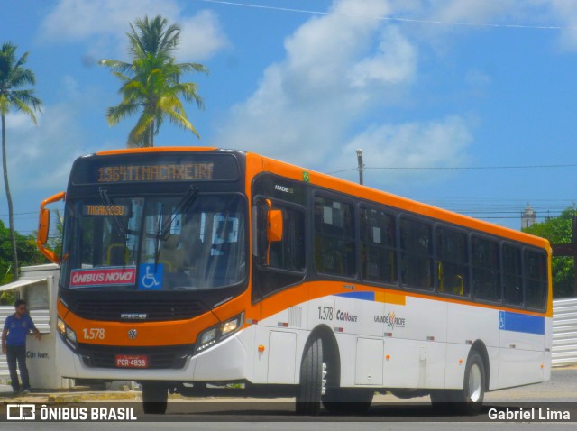 Itamaracá Transportes 1.578 na cidade de Igarassu, Pernambuco, Brasil, por Gabriel Lima. Número da foto: #6597914.
