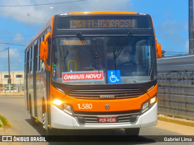 Itamaracá Transportes 1.580 na cidade de Igarassu, Pernambuco, Brasil, por Gabriel Lima. Número da foto: #6600010.