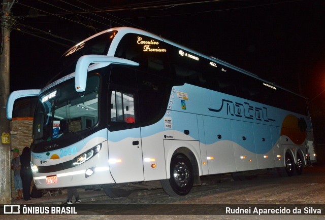 Transportadora Turística Natal 2600 na cidade de Mogi das Cruzes, São Paulo, Brasil, por Rudnei Aparecido da Silva. Número da foto: #6600547.