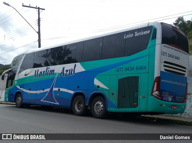 Marlim Azul Turismo 2127 na cidade de Ouro Preto, Minas Gerais, Brasil, por Daniel Gomes. Número da foto: #6598797.