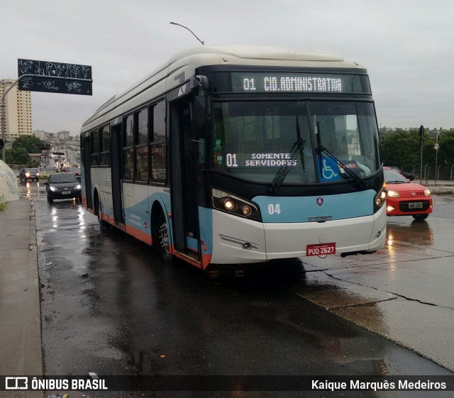 Auto Omnibus Floramar 04 na cidade de Belo Horizonte, Minas Gerais, Brasil, por Kaique Marquês Medeiros . ID da foto: 6599622.