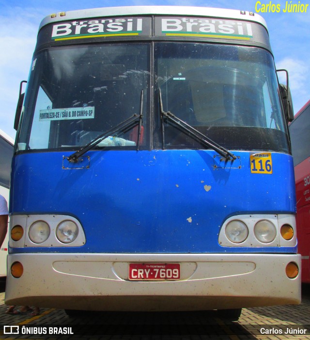 Trans Brasil > TCB - Transporte Coletivo Brasil 7609 na cidade de Goiânia, Goiás, Brasil, por Carlos Júnior. Número da foto: #6599437.