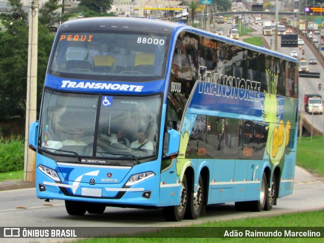 Transnorte - Transporte e Turismo Norte de Minas 88000 na cidade de Belo Horizonte, Minas Gerais, Brasil, por Adão Raimundo Marcelino. Número da foto: #6600240.