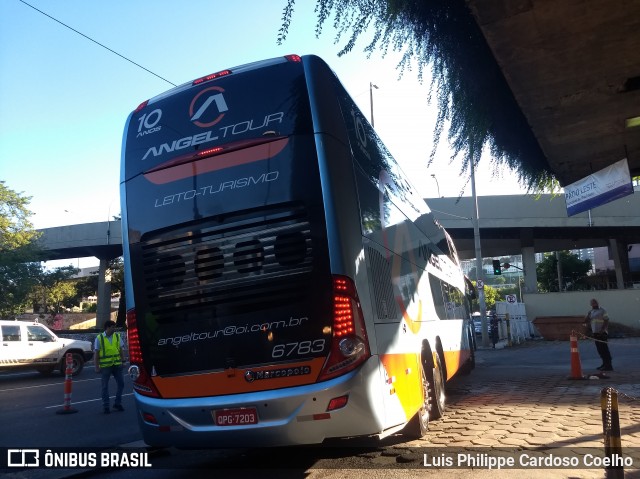 Angel Tour 6783 na cidade de Belo Horizonte, Minas Gerais, Brasil, por Luis Philippe Cardoso Coelho. Número da foto: #6599258.