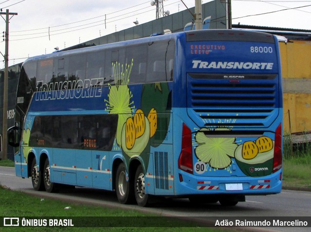 Transnorte - Transporte e Turismo Norte de Minas 88000 na cidade de Belo Horizonte, Minas Gerais, Brasil, por Adão Raimundo Marcelino. ID da foto: 6600257.