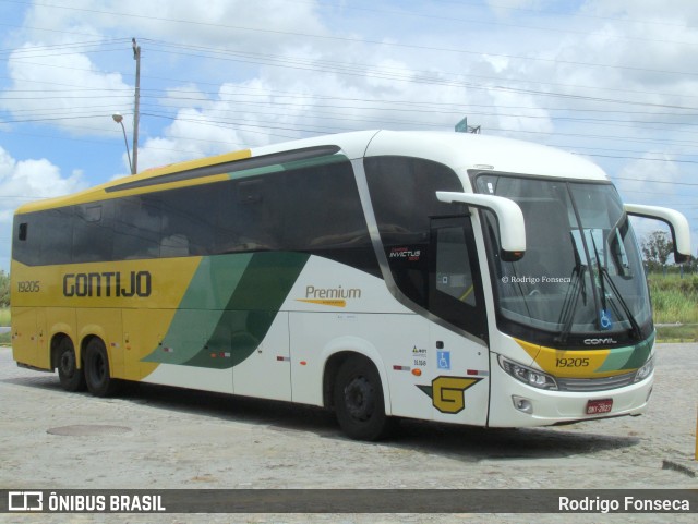 Empresa Gontijo de Transportes 19205 na cidade de Messias, Alagoas, Brasil, por Rodrigo Fonseca. ID da foto: 6599276.