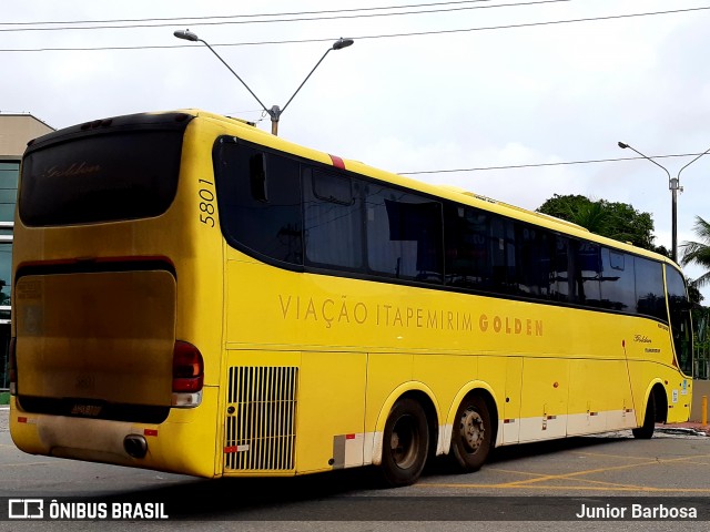 Viação Itapemirim 5801 na cidade de Fortaleza, Ceará, Brasil, por Junior Barbosa. ID da foto: 6600345.