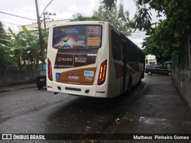 Erig Transportes > Gire Transportes B63039 na cidade de Rio de Janeiro, Rio de Janeiro, Brasil, por Matheus  Pinheiro Gomes. Número da foto: #6599252.