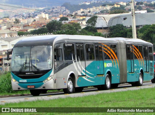 Saritur - Santa Rita Transporte Urbano e Rodoviário 90325 na cidade de Belo Horizonte, Minas Gerais, Brasil, por Adão Raimundo Marcelino. ID da foto: 6600493.