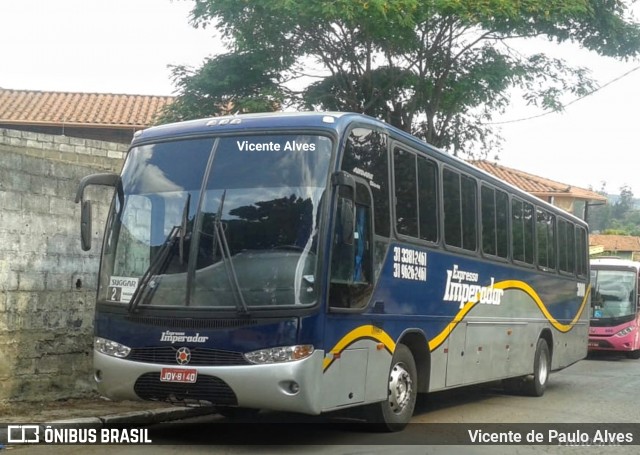 Expresso Imperador 3000 na cidade de Matozinhos, Minas Gerais, Brasil, por Vicente de Paulo Alves. ID da foto: 6602267.