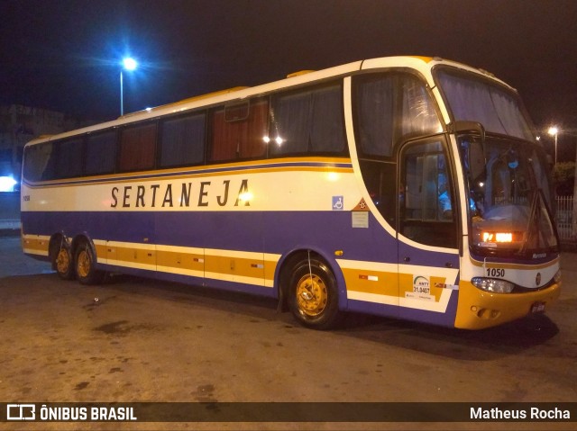 Viação Sertaneja 1050 na cidade de Belo Horizonte, Minas Gerais, Brasil, por Matheus Rocha. Número da foto: #6601985.
