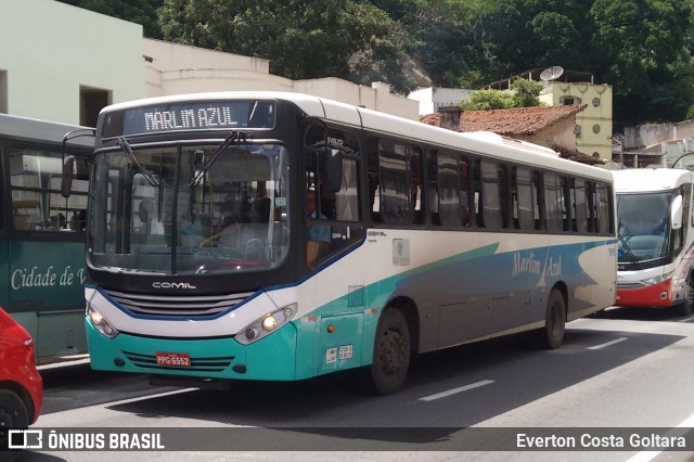 Marlim Azul Turismo 9095 na cidade de Vitória, Espírito Santo, Brasil, por Everton Costa Goltara. Número da foto: #6601345.