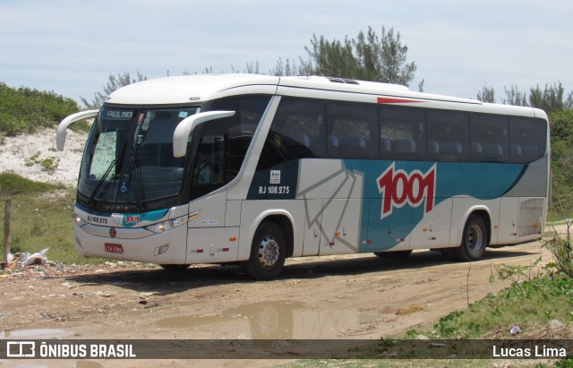Auto Viação 1001 RJ 108.275 na cidade de Arraial do Cabo, Rio de Janeiro, Brasil, por Lucas Lima. Número da foto: #6603156.