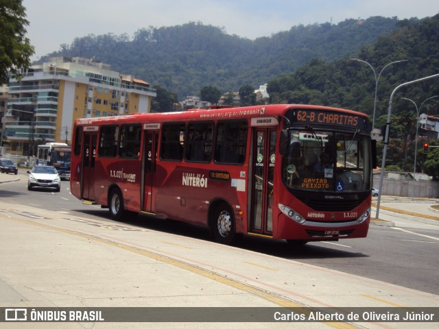 Auto Lotação Ingá 1.1.021 na cidade de Niterói, Rio de Janeiro, Brasil, por Carlos Alberto de Oliveira Júnior. ID da foto: 6602932.