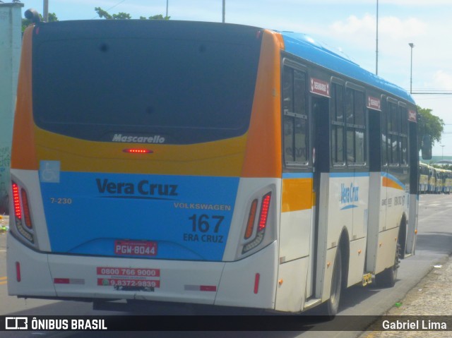 Expresso Vera Cruz 167 na cidade de Recife, Pernambuco, Brasil, por Gabriel Lima. Número da foto: #6603323.