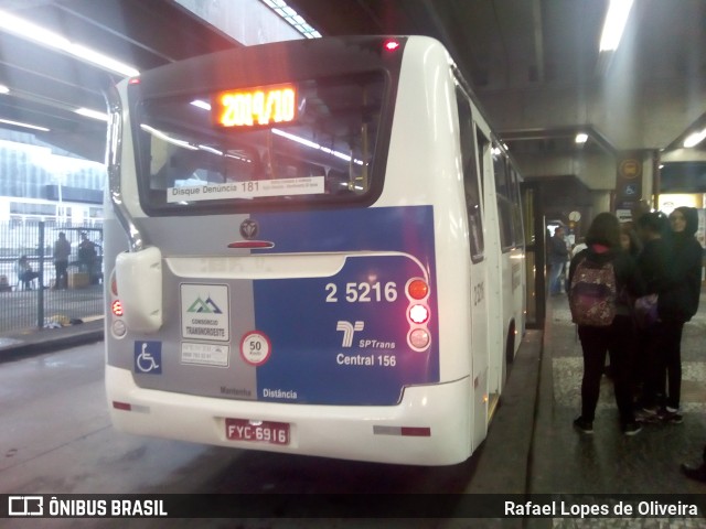 Cooperativa Fênix > Spencer Transporte 2 5216 na cidade de São Paulo, São Paulo, Brasil, por Rafael Lopes de Oliveira. Número da foto: #6602699.