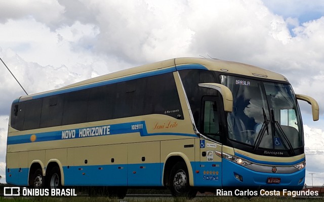 Viação Novo Horizonte 1029111 na cidade de Vitória da Conquista, Bahia, Brasil, por Rian Carlos Costa Fagundes . Número da foto: #6601335.
