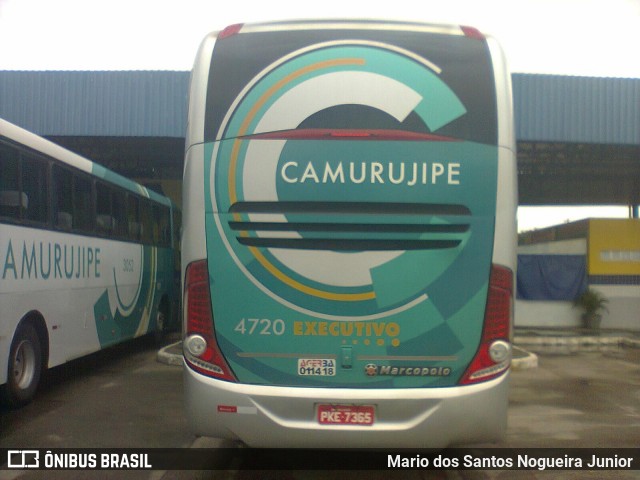 Auto Viação Camurujipe 4720 na cidade de Santo Estêvão, Bahia, Brasil, por Mario dos Santos Nogueira Junior. Número da foto: #6601359.