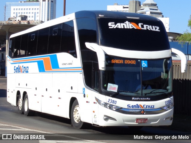 VUSC - Viação União Santa Cruz 2380 na cidade de Porto Alegre, Rio Grande do Sul, Brasil, por Matheus  Geyger de Melo. Número da foto: #6603709.