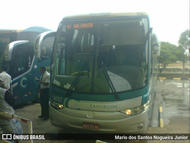 Auto Viação Camurujipe 4117 na cidade de Brejões, Bahia, Brasil, por Mario dos Santos Nogueira Junior. ID da foto: 6601565.