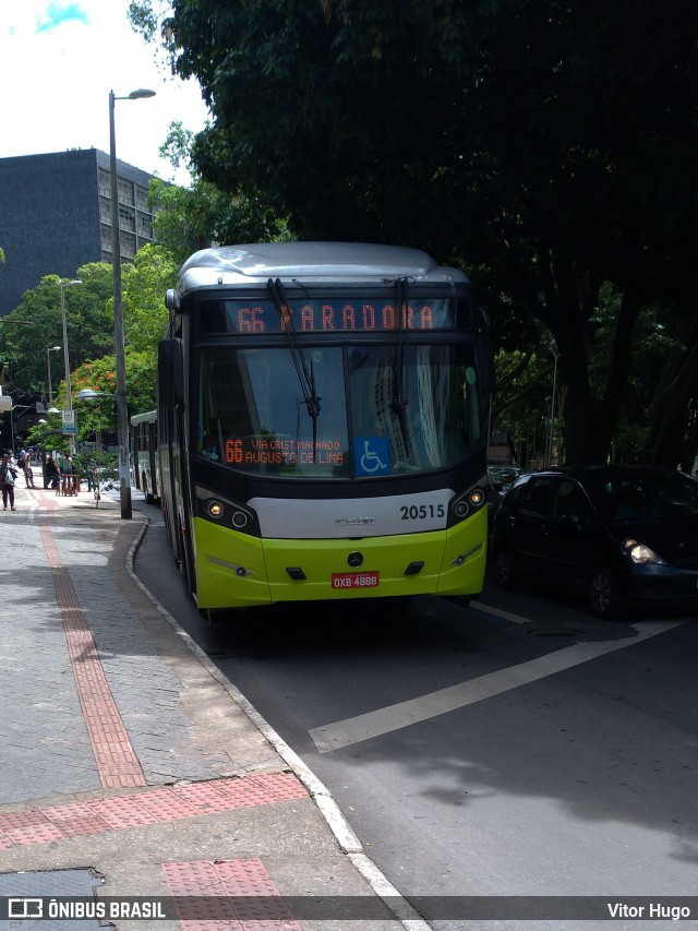 Viação Progresso 20515 na cidade de Belo Horizonte, Minas Gerais, Brasil, por Vitor Hugo. Número da foto: #6602806.