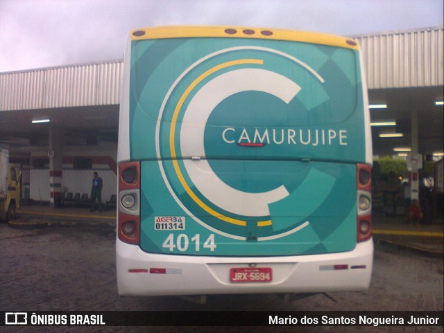 Auto Viação Camurujipe 4014 na cidade de Jequié, Bahia, Brasil, por Mario dos Santos Nogueira Junior. ID da foto: 6601568.