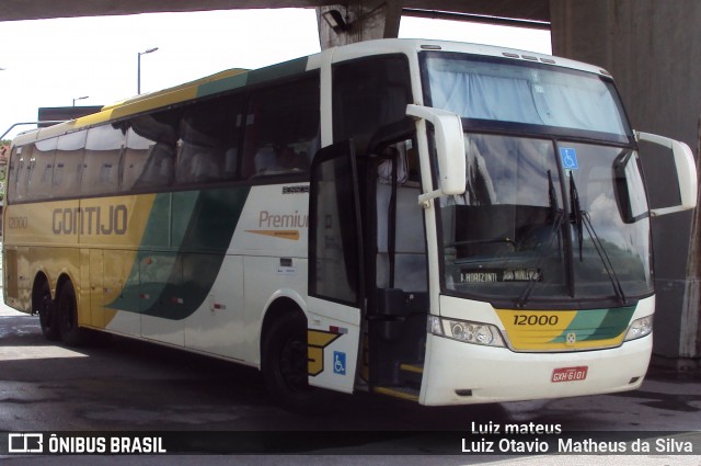 Empresa Gontijo de Transportes 12000 na cidade de Belo Horizonte, Minas Gerais, Brasil, por Luiz Otavio Matheus da Silva. ID da foto: 6602500.