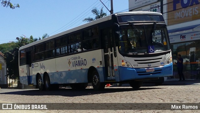 Empresa de Transporte Coletivo Viamão 1019 na cidade de Viamão, Rio Grande do Sul, Brasil, por Max Ramos. ID da foto: 6601879.