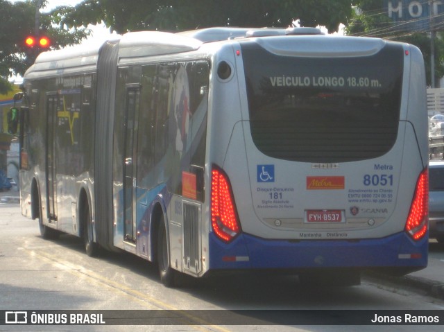 Metra - Sistema Metropolitano de Transporte 8051 na cidade de Diadema, São Paulo, Brasil, por Jonas Ramos. ID da foto: 6602446.