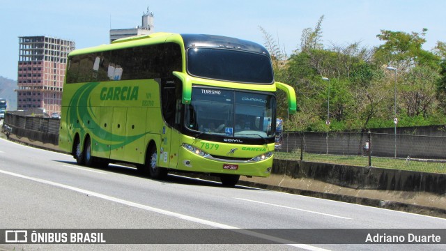 Viação Garcia 7879 na cidade de Aparecida, São Paulo, Brasil, por Adriano Duarte. Número da foto: #6602061.