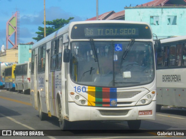 Expresso Vera Cruz 160 na cidade de Recife, Pernambuco, Brasil, por Gabriel Lima. Número da foto: #6603333.