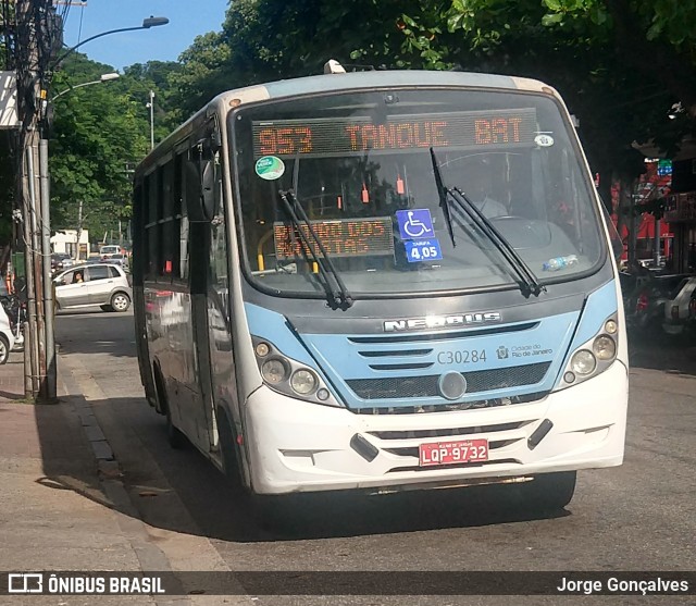 Transportes Futuro C30284 na cidade de Rio de Janeiro, Rio de Janeiro, Brasil, por Jorge Gonçalves. Número da foto: #6604499.