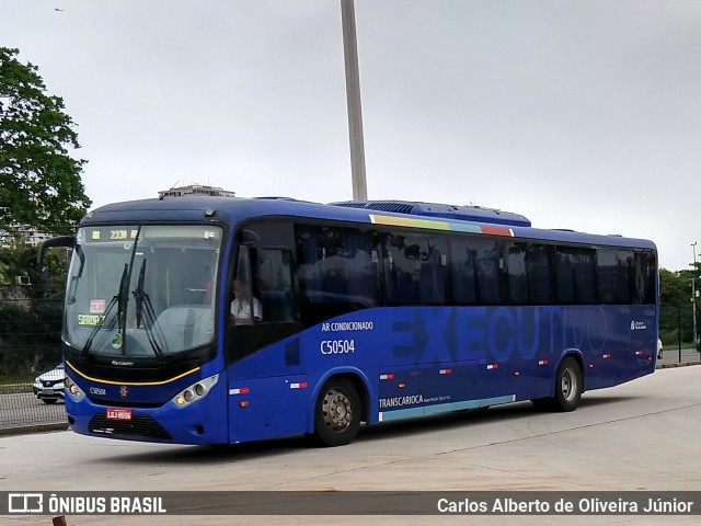 Tijuquinha - Auto Viação Tijuca C50504 na cidade de Rio de Janeiro, Rio de Janeiro, Brasil, por Carlos Alberto de Oliveira Júnior. ID da foto: 6605724.