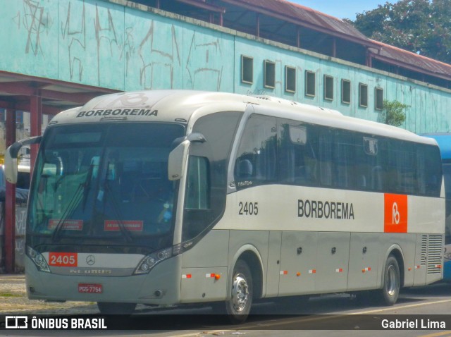 Borborema Imperial Transportes 2405 na cidade de Recife, Pernambuco, Brasil, por Gabriel Lima. ID da foto: 6604436.