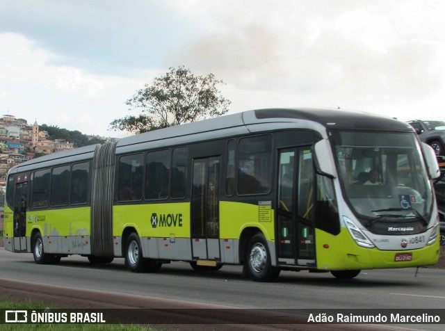 Viação Jardins 10841 na cidade de Belo Horizonte, Minas Gerais, Brasil, por Adão Raimundo Marcelino. Número da foto: #6605785.