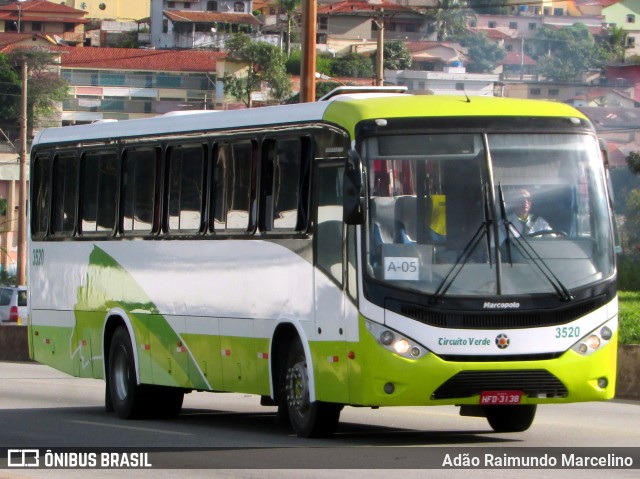 Circuito Verde 3520 na cidade de Belo Horizonte, Minas Gerais, Brasil, por Adão Raimundo Marcelino. ID da foto: 6605770.