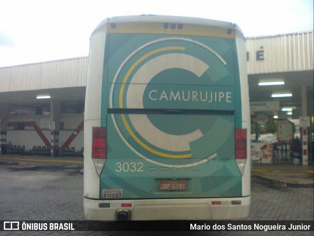 Auto Viação Camurujipe 3032 na cidade de Jequié, Bahia, Brasil, por Mario dos Santos Nogueira Junior. Número da foto: #6604103.